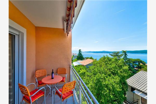 Apartment A1, for 2 persons