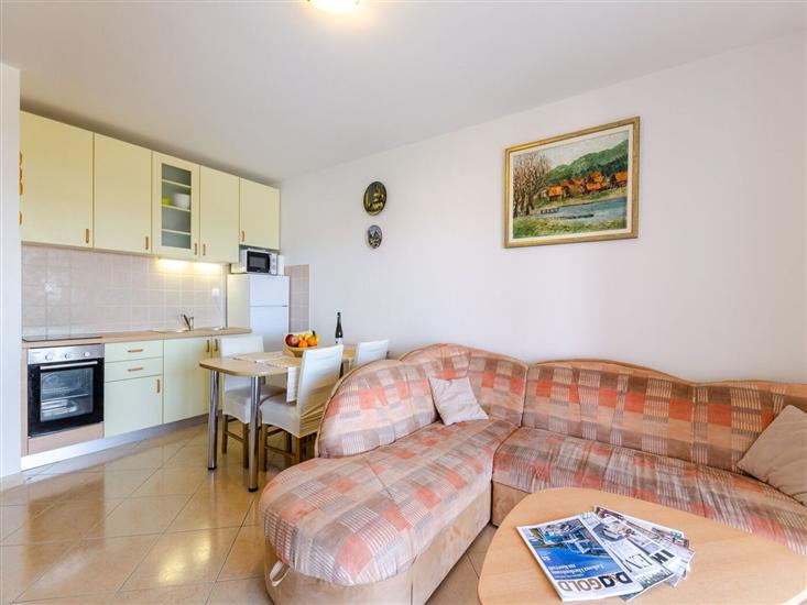 Apartment A1, for 2 persons