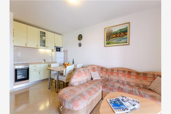 Apartment A1, for 2 persons