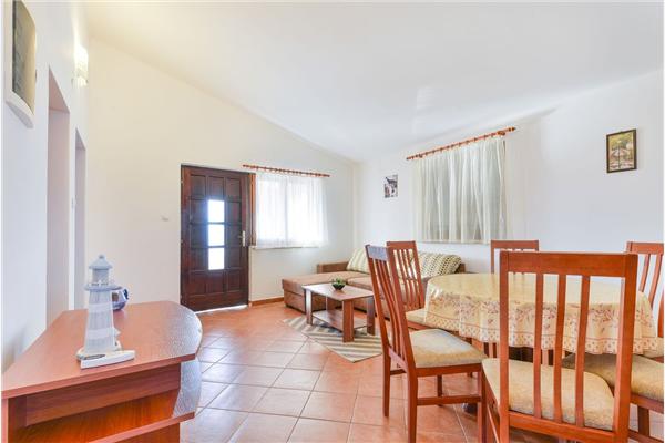 Apartment A1, for 6 persons