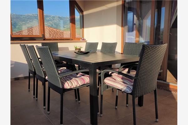 Apartment A1, for 6 persons