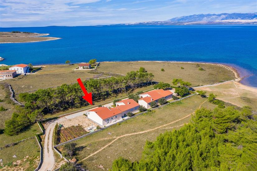 Apartment A3, for 6 persons