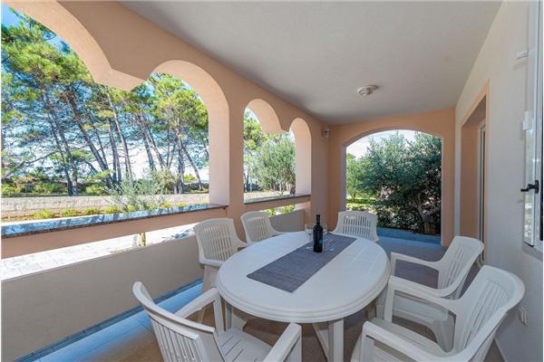 Apartment A3, for 6 persons