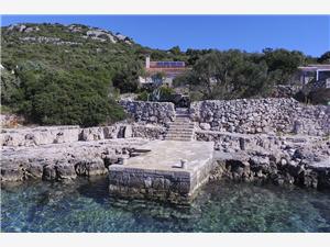 House Lemon Tree Tkon - island Pasman, Stone house, Remote cottage, Size 70.00 m2