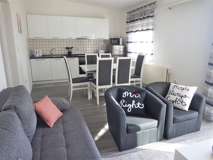 Apartment A1, for 6 persons