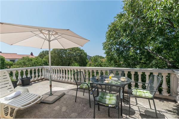 Apartment A2, for 4 persons