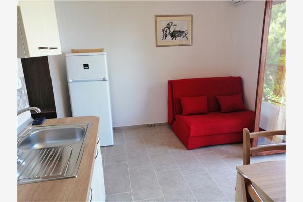 Apartment A2, for 3 persons