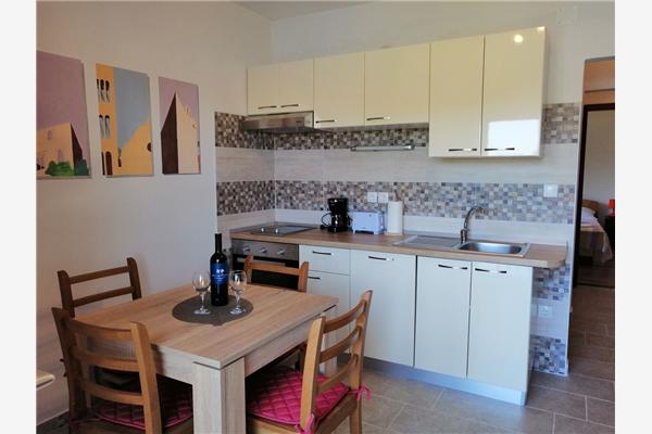 Apartment A2, for 3 persons