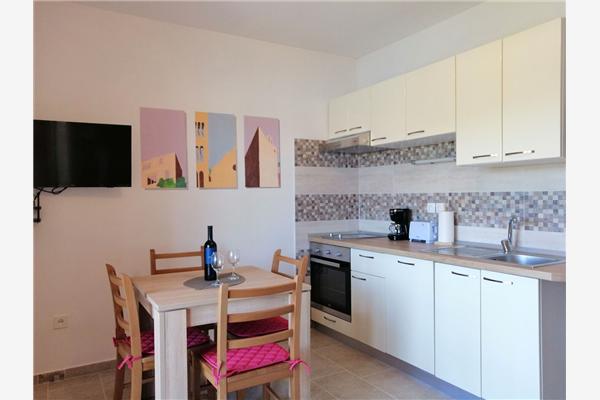 Apartment A2, for 3 persons