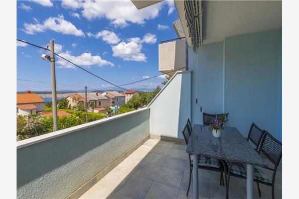 Apartment A3, for 6 persons