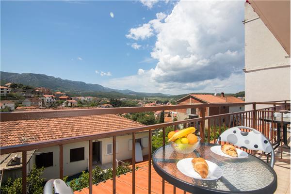 Apartment A2, for 4 persons