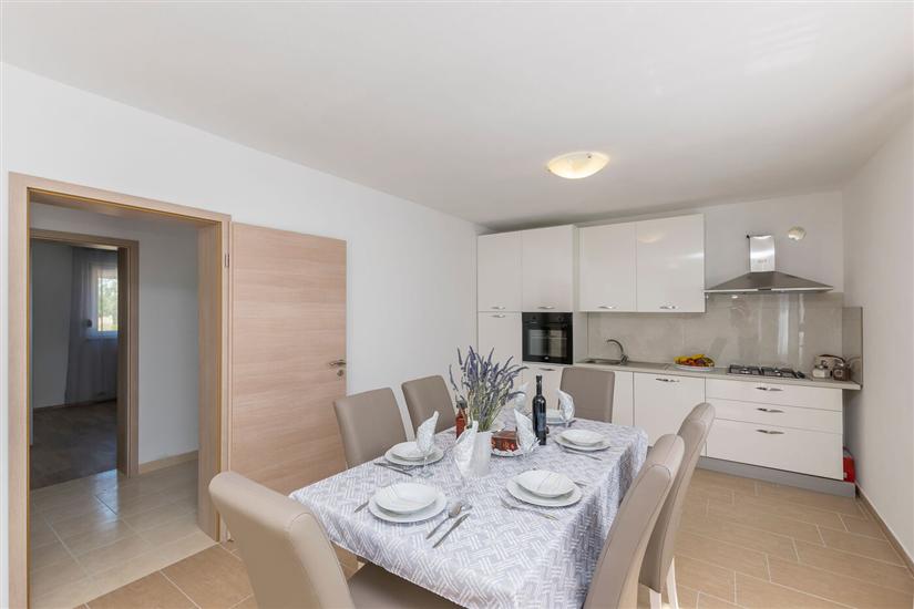 Apartment A1, for 8 persons