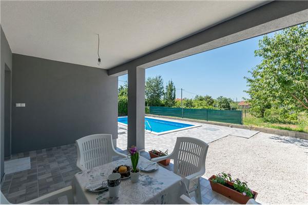 Apartment A1, for 8 persons