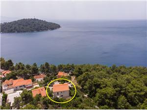 Апартаменты Marjan Brna - ostrov Korcula, квадратура 40,00 m2, Воздуха удалённость от моря 50 m, Воздух расстояние до центра города 300 m