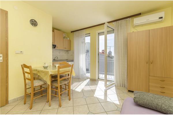 Apartment A1, for 3 persons