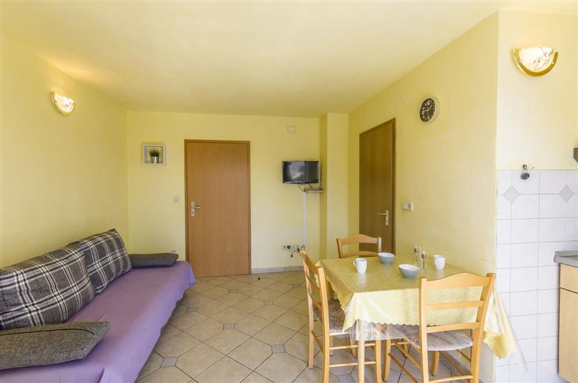 Apartment A1, for 3 persons