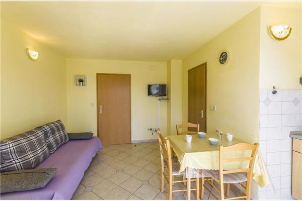 Apartment A1, for 3 persons