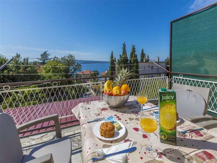 Apartment A1, for 2 persons