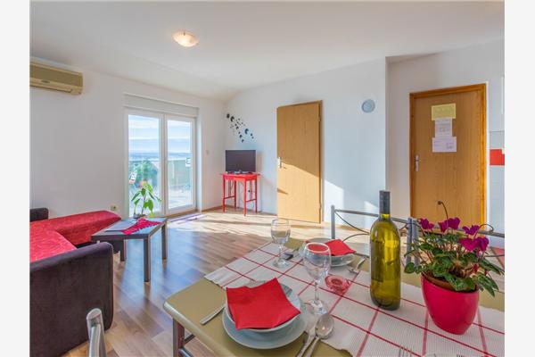 Apartment A2, for 3 persons