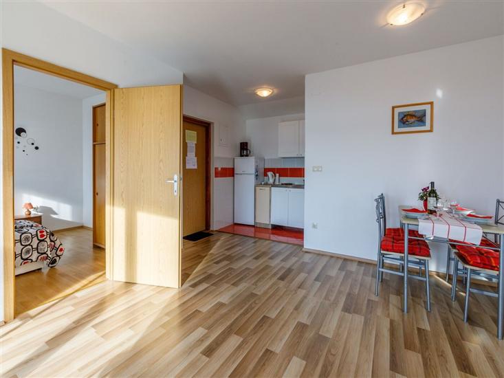 Apartment A2, for 3 persons