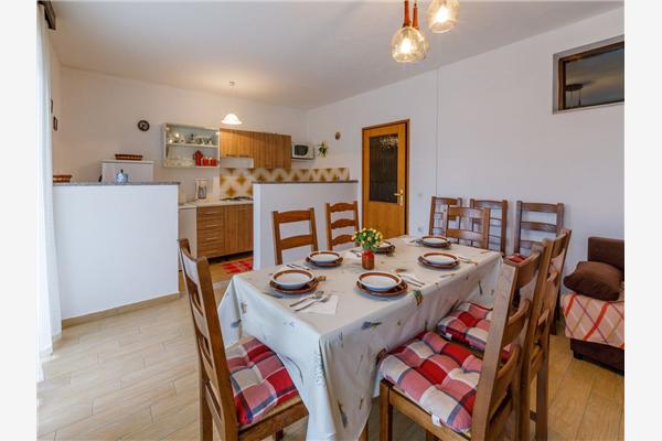 Apartment A4, for 9 persons