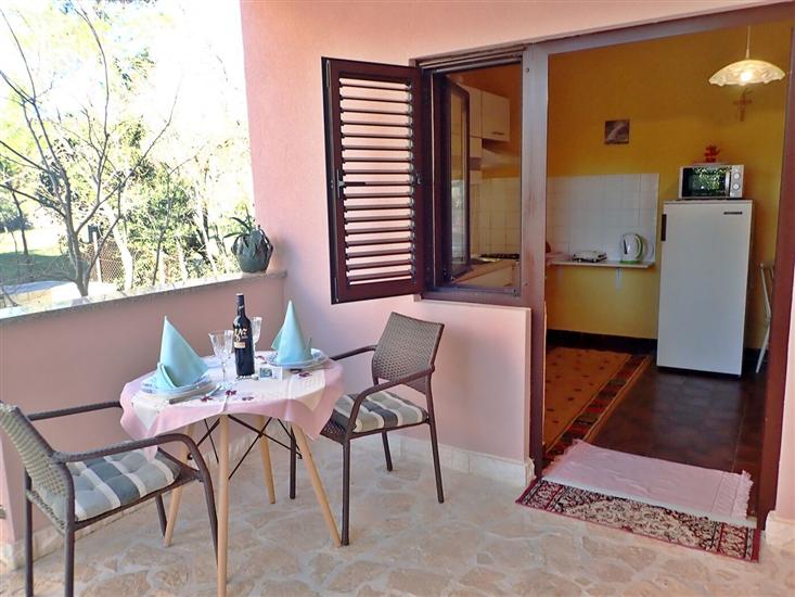 Apartment A1, for 2 persons