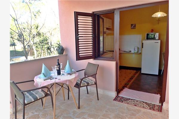 Apartment A1, for 2 persons