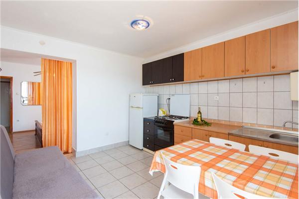 Apartment A2, for 3 persons