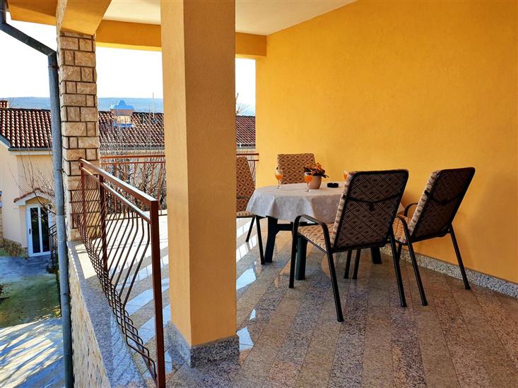 Apartment A1, for 3 persons