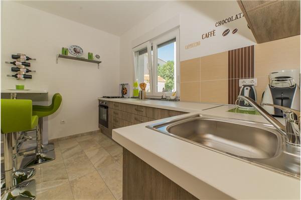 Apartment A1, for 6 persons