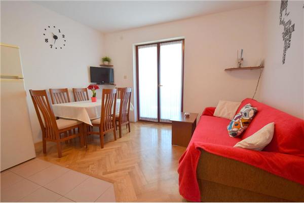 Apartment A1, for 6 persons