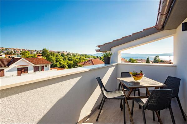 Apartment A2, for 5 persons