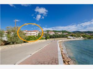 Appartementen Marijana Banjol - eiland Rab, Kwadratuur 55,00 m2, Lucht afstand tot de zee 50 m