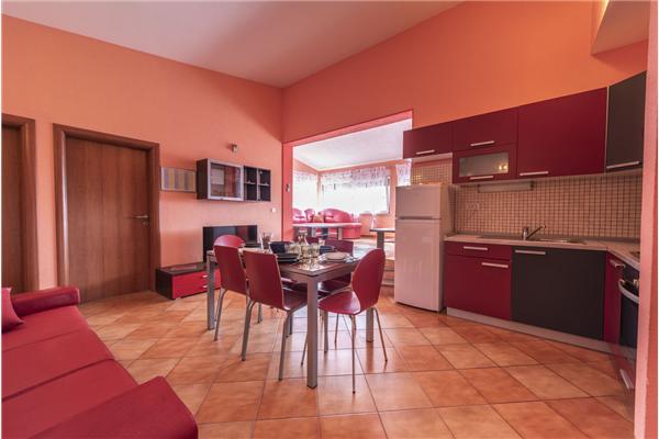 Apartment A4, for 6 persons