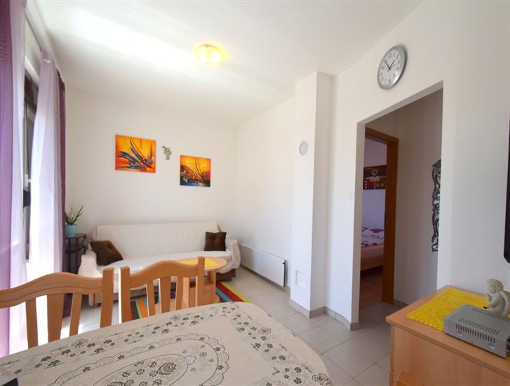 Apartment A1, for 3 persons