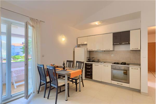 Apartment A1, for 4 persons