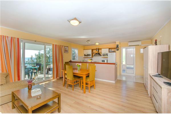 Apartment A2, for 6 persons