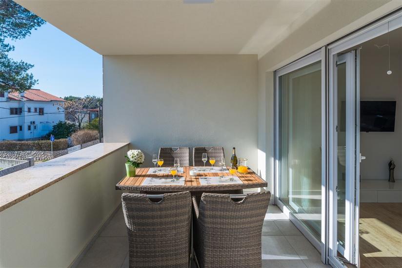 Apartment A1, for 4 persons