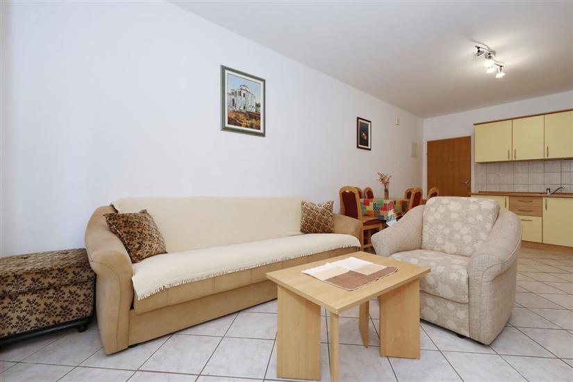 Apartment A1, for 3 persons