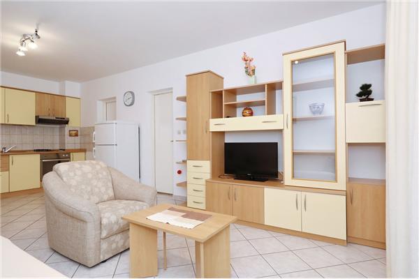 Apartment A1, for 3 persons