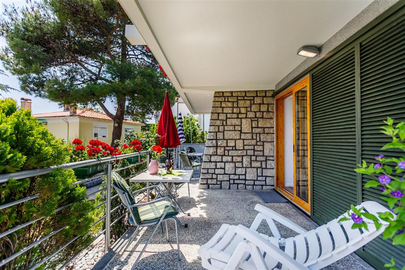 Apartment A1, for 2 persons