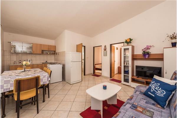 Apartment A1, for 4 persons