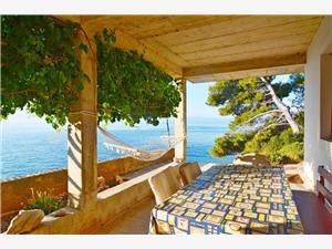 House Slavka Gdinj - island Hvar, Remote cottage, Size 100.00 m2, Airline distance to the sea 30 m