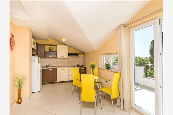 Apartment A1, for 2 persons