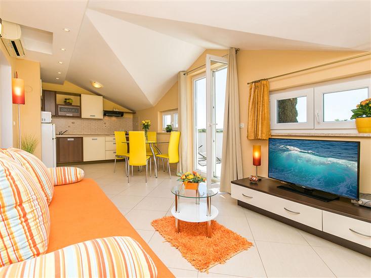 Apartment A1, for 2 persons