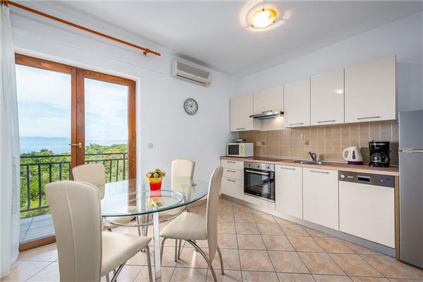 Apartment A4, for 5 persons