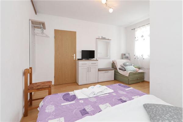 Apartment A1, for 2 persons