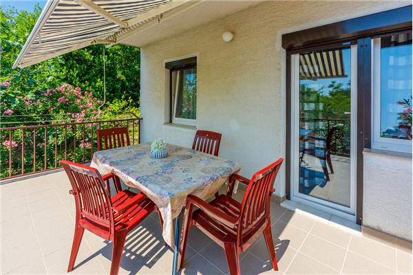 Apartment A1, for 4 persons