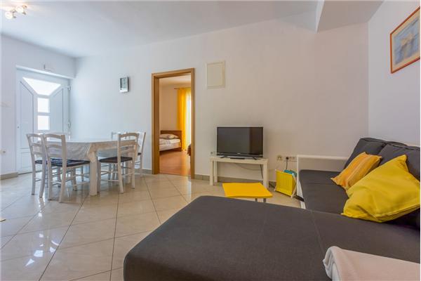 Apartment A1, for 6 persons