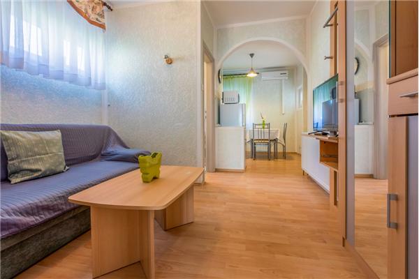 Apartment A1, for 3 persons